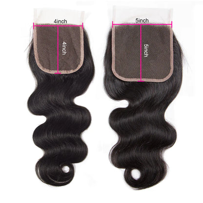 Virgin Body Wave Closure - Pick a Size